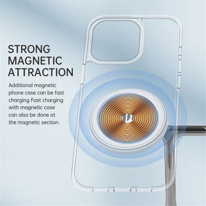 Fast Charger for Both iPhone and Samsung, Apple Watch & Earbuds - Qi2 15W 3-in-1 Magnetic Wireless Charging Stand