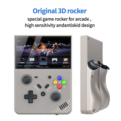 Built-In 30000 Games 4.3 Inch HD Screen 3D Rocker Handheld Arcade Game Console, with 128G TF Card