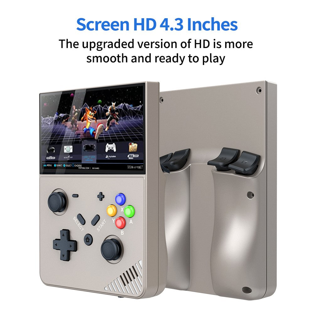 Built-In 30000 Games 4.3 Inch HD Screen 3D Rocker Handheld Arcade Game Console, with 128G TF Card