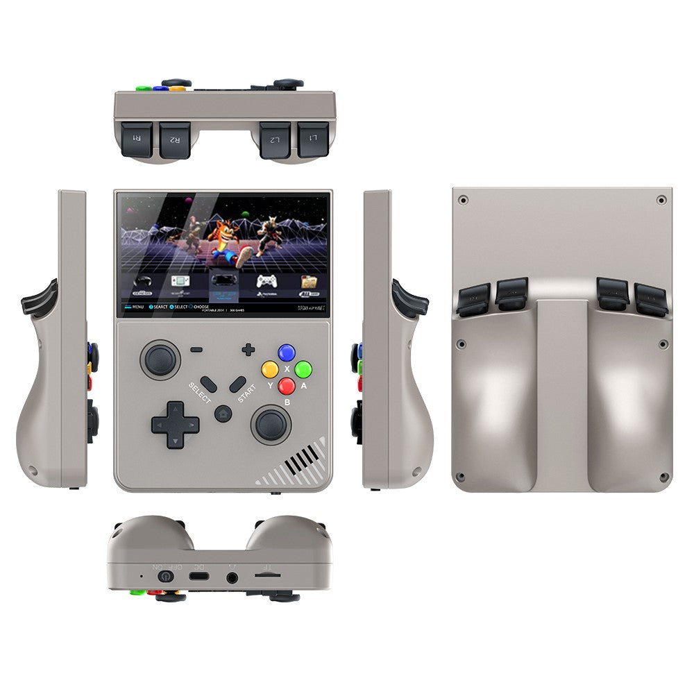 Built-In 30000 Games 4.3 Inch HD Screen 3D Rocker Handheld Arcade Game Console, with 128G TF Card